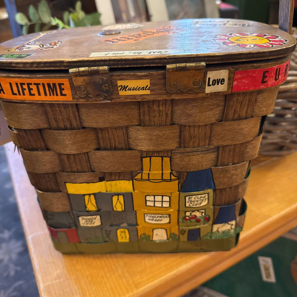 Vintage Caro Nan Basket Purse