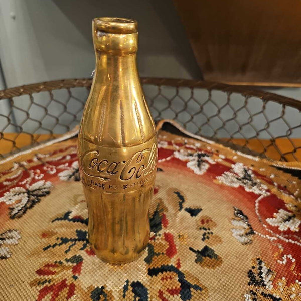 Brass Coca-Cola bottle