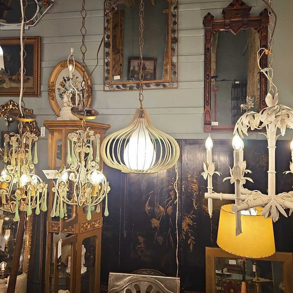 Mid-Century Modern Onion Shape Pendant Lights