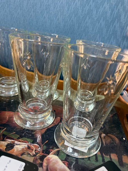 Set of 8 La Rochere Bee Glasses 5.5" W1707