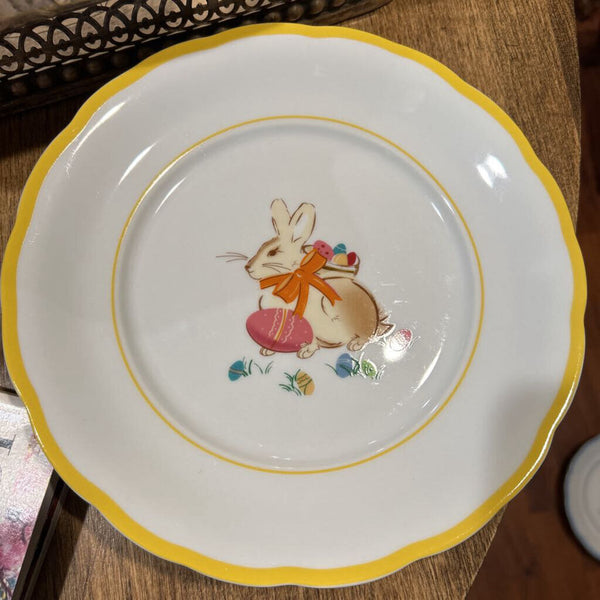WILLIAMS SONOMA "SPRING BUNNY" SET OF 9