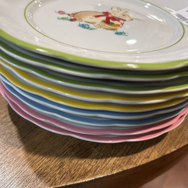 WILLIAMS SONOMA "SPRING BUNNY" SET OF 9