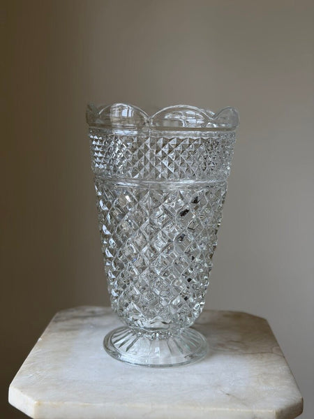 1447 Large Glass Vase
