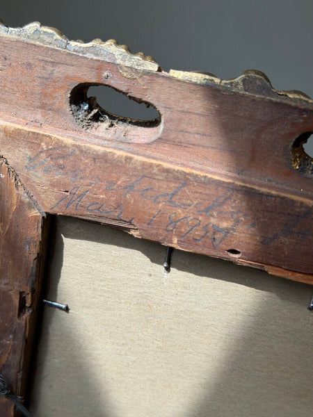 0490 Abraham Lincoln 1895 Etching/Print