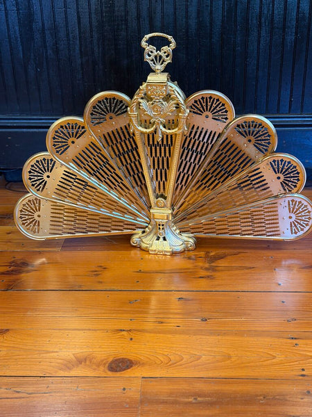 1451 collapsible fireplace screen