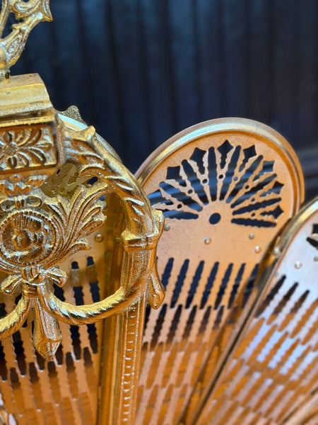 1451 collapsible fireplace screen