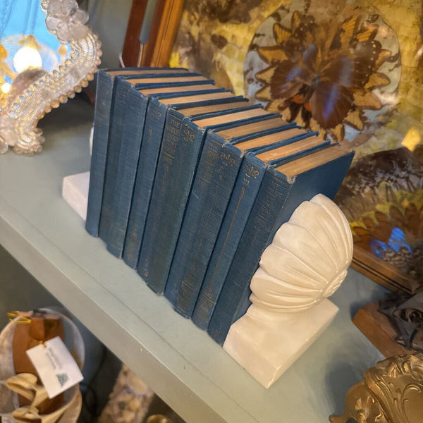 alabaster pair bookends