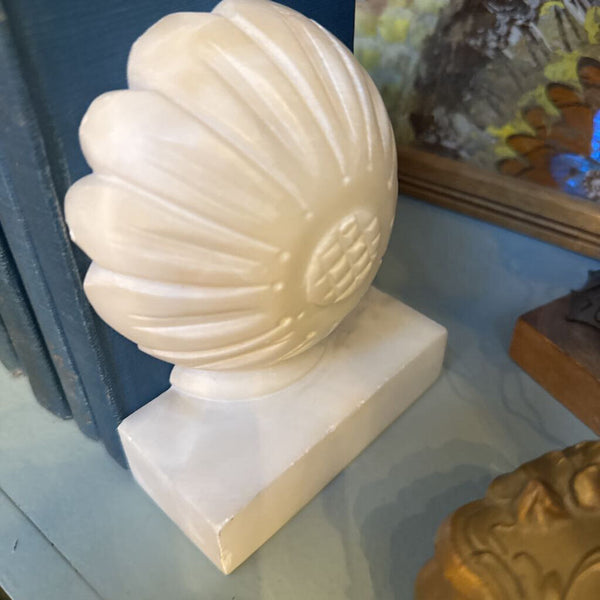 alabaster pair bookends