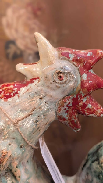 Vintage ceramic chicken