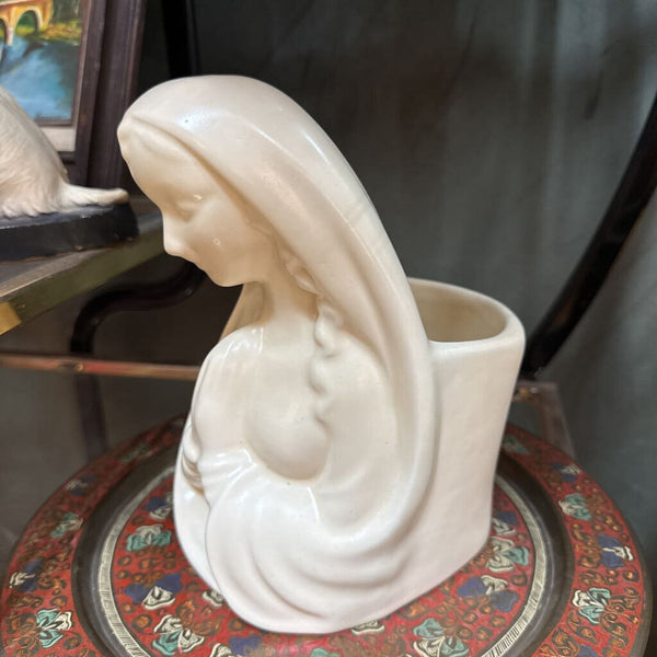 Cream Haeger Mary Pottery W1830