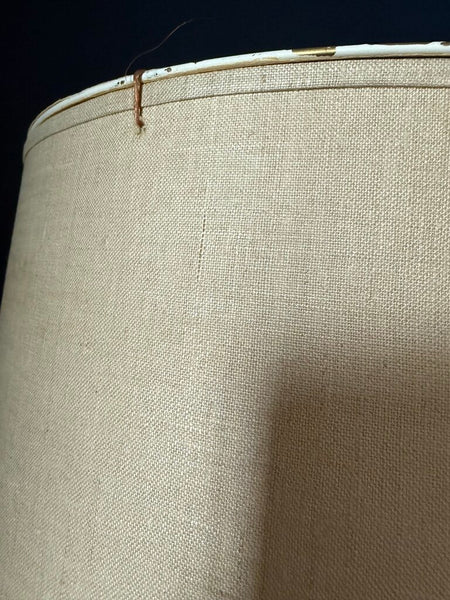 Leather Wrapped Table Lamp 37" tall W2152