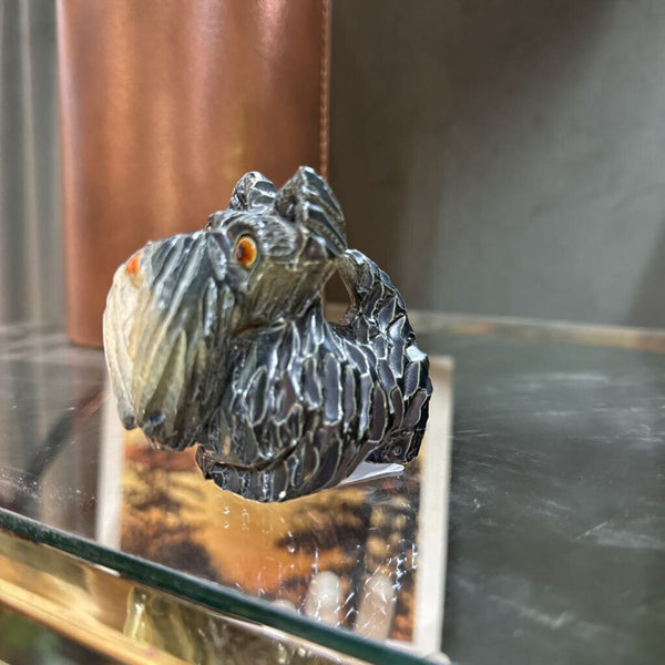 Scottie Statue Dog 3" tall W2154