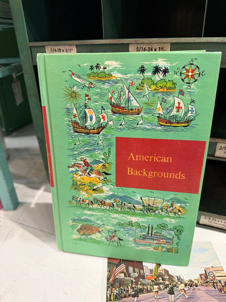 JFV ~ Vintagd American Backgrounds book