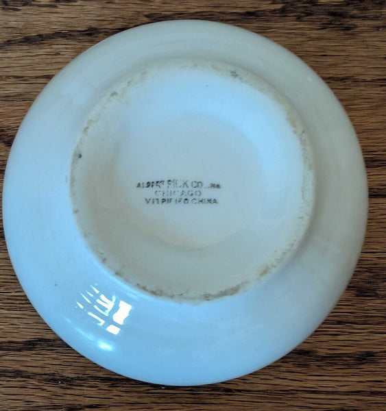 Antique Albert Pick & Co Chicago Pottery Bowl