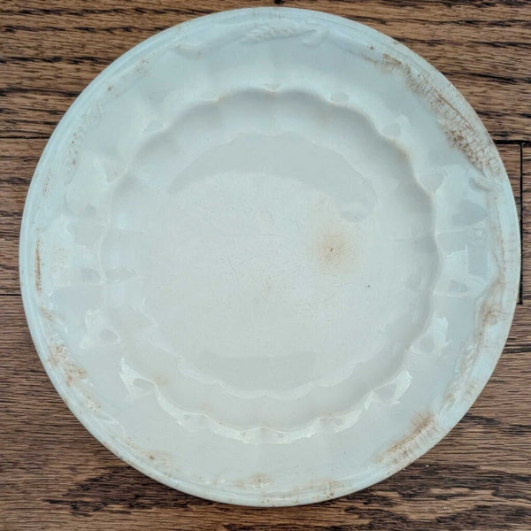 Antique Elsmore & Forster Wheat Pattern Ironstone Plate 6.5