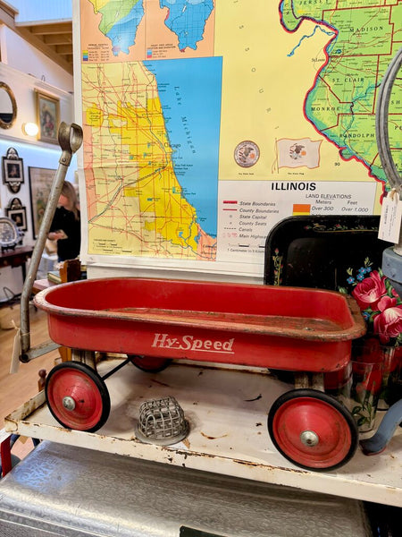 JFV ~ vintage child's wagon