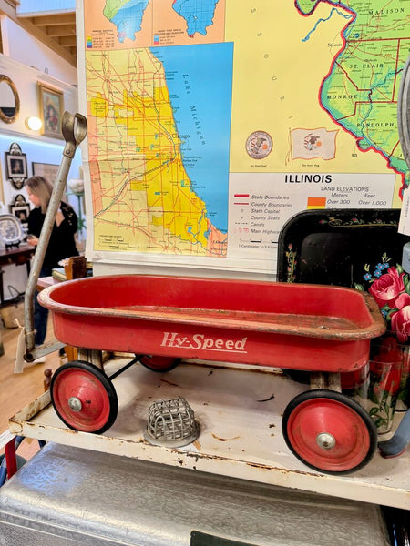 JFV ~ vintage child's wagon