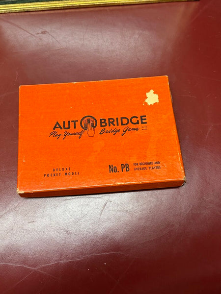 Vintage auto bridge game