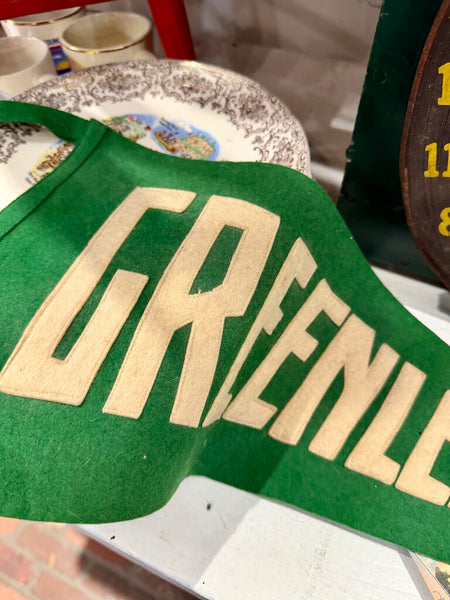 JFV - vintage felt pennant