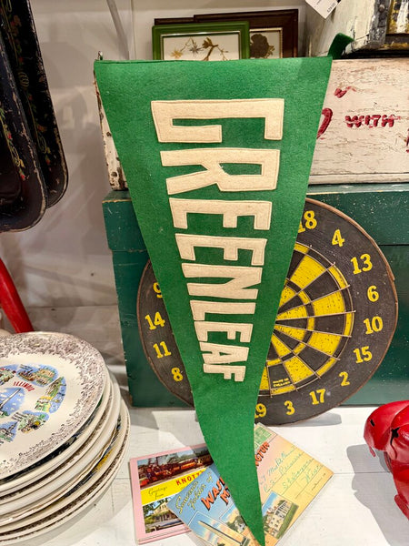 JFV - vintage felt pennant