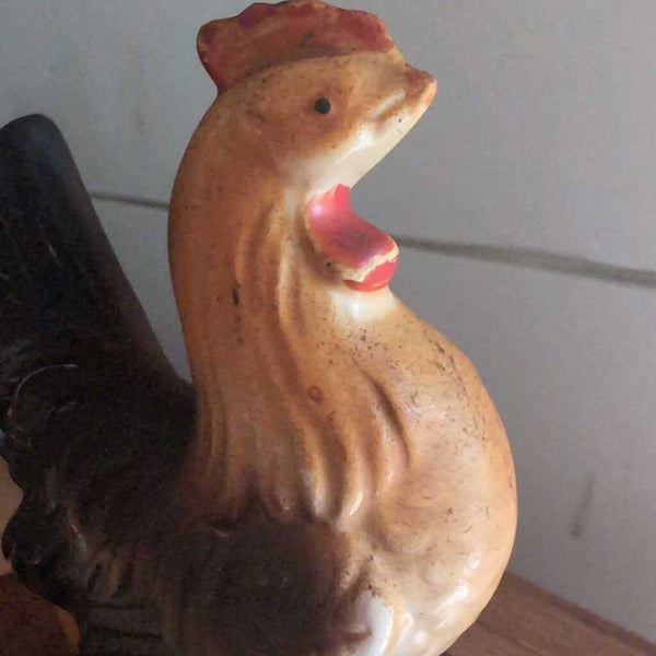 Sweet Vintage Small Ceramic Hen from Japan 5 in