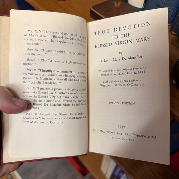 True Drvotion to the Blessed Virgin Mary