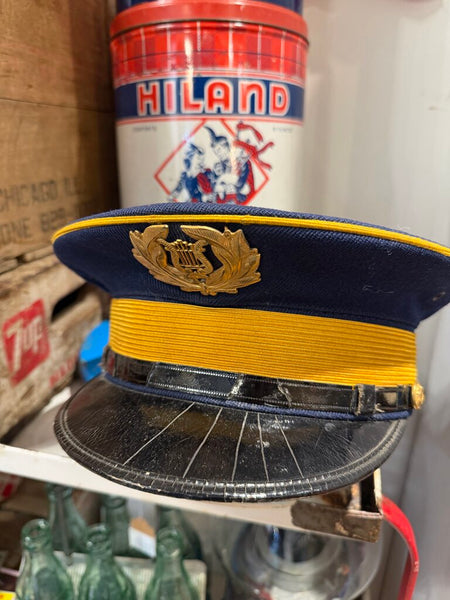 JFV ~ Vintage marching band hat