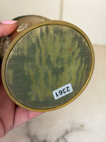 2361 Antique French Pin Cushion Box