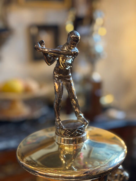 1517 1972 Wooden Golf Trophy