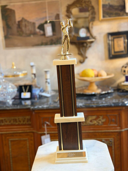 1518 1994 Wooden Golf Trophy