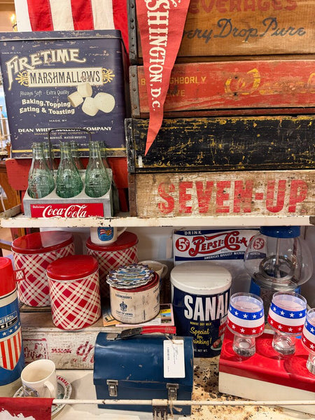 JFV ~ repro Firetime Marshmallow tin .
