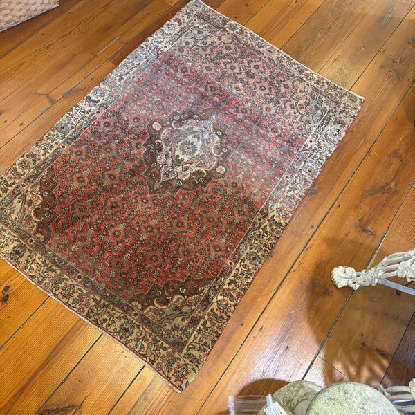 3.6X5.3 TURKISH VINTAGE RUG