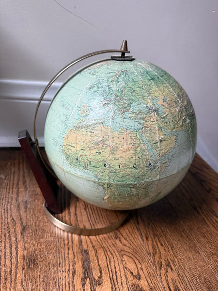 Mid Century Better Homes and Gardens Replogle 12" Globe W2270