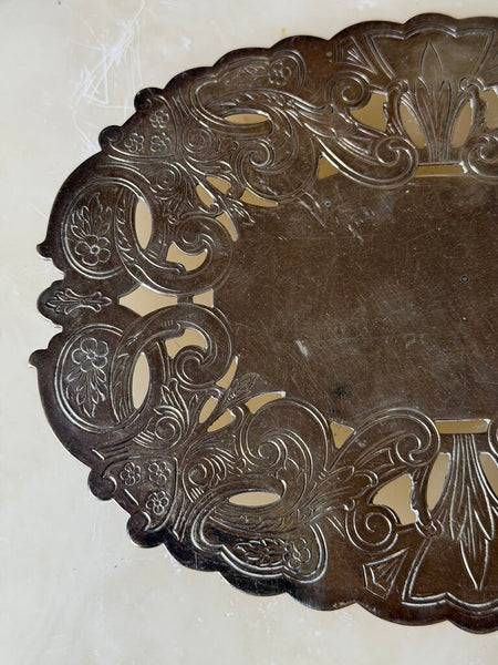 0248 Wallace Silverplate Trivet