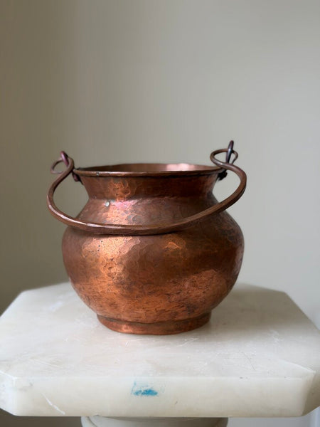 0208 Copper Handled Pot