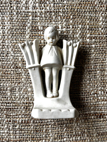 Limbach Germany Girl Bud Vase