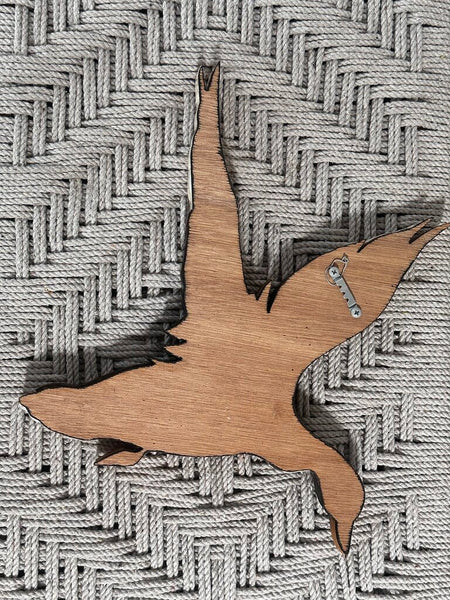 Beautiful Wooden Mallard Wall Hanging