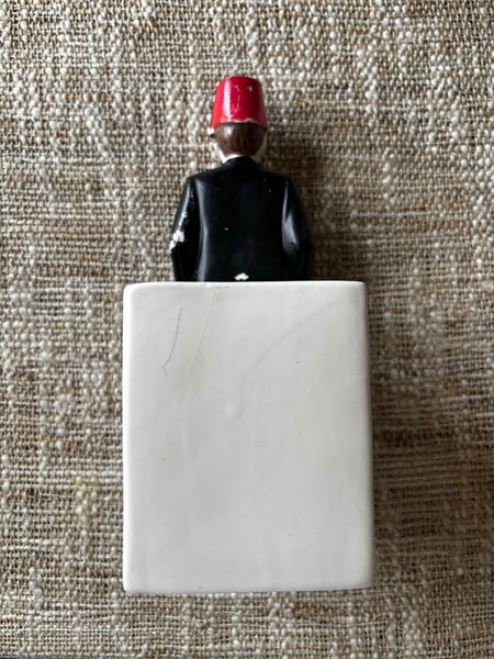 Vintage Ceramic Shriner Planter/Pen Holder Relpo Chicago, ILL Japan