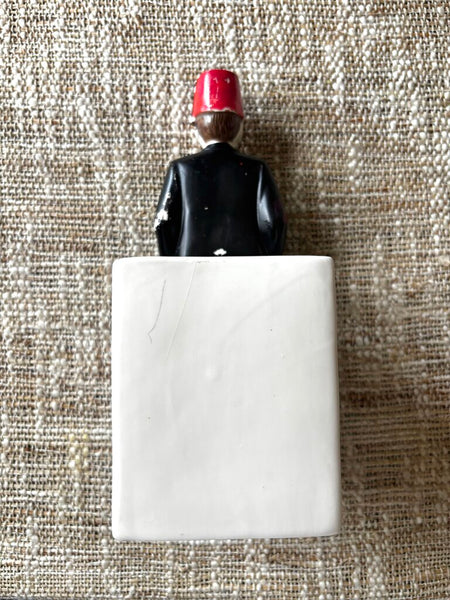 Vintage Ceramic Shriner Planter/Pen Holder Relpo Chicago, ILL Japan