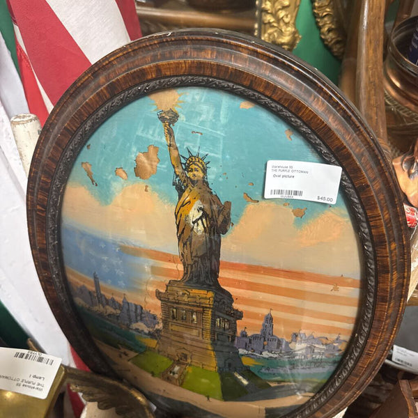 Oval picture