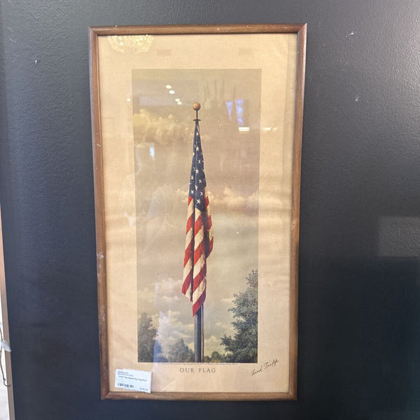 Fred Tripp Signed Our Flag Print