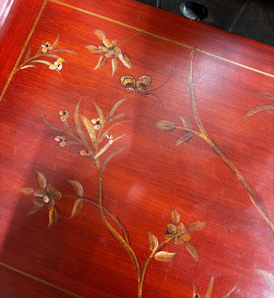 Chinese Meditation Bench with Drawers and Wing Top