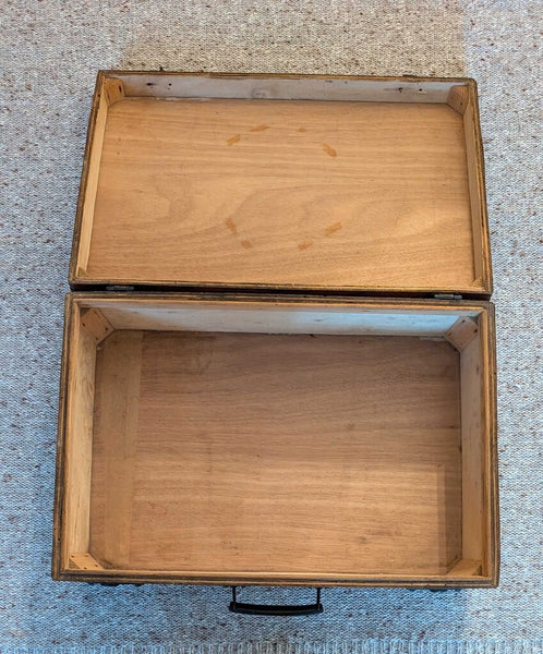 Antique Wooden Salesman Sample Case STORE PU ONLY