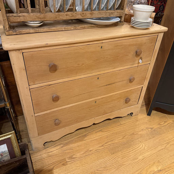 Ant. Pine dresser sanded down wax finish 42w x 32h x 16d IN STORE PICK UP ONLY