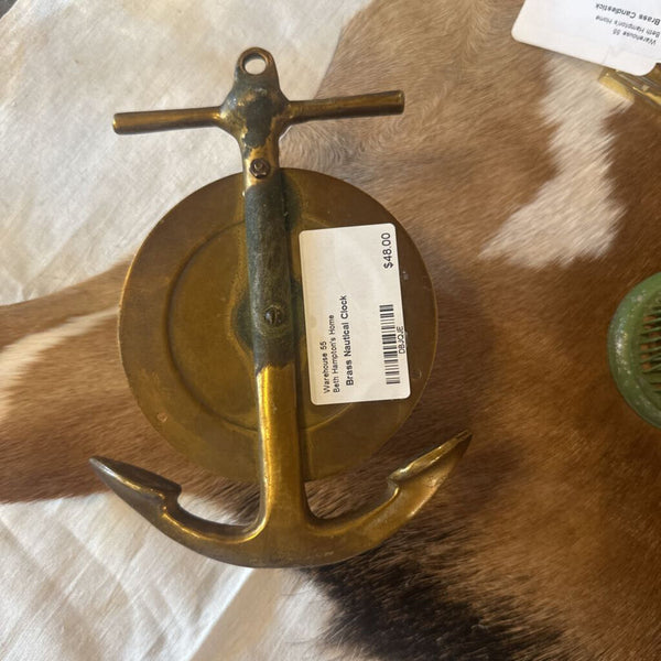 Brass Nautical Clock