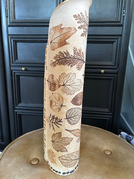 Vintage Botanical Freeman Ceramic Vase