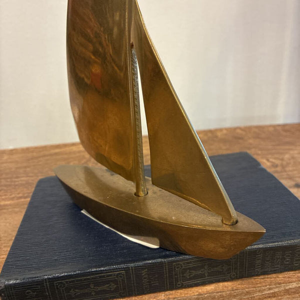Vintage Brass Boat