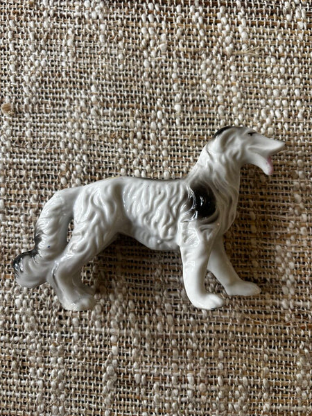 Vintage Borzoi Dog Figurine