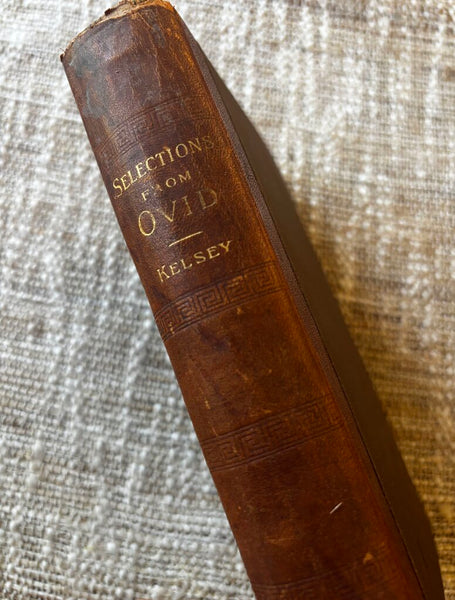 Selections from Ovid Antique Book 1893