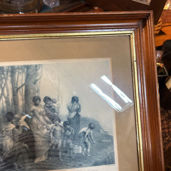 vintage Framed Art Print